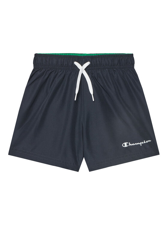 Champion Champion T-krekla un šortu komplekts 307063 Zaļš Regular Fit