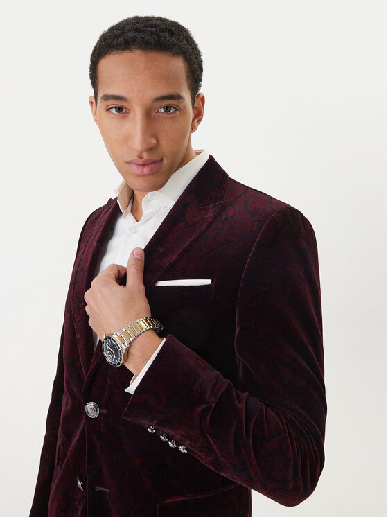 JOOP! JOOP! Sacou Horace 30048716 Vișiniu Slim Fit