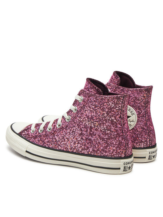 Converse Converse Tenisice Chuck Taylor All Star Glitter Hi A11137C Ružičasta