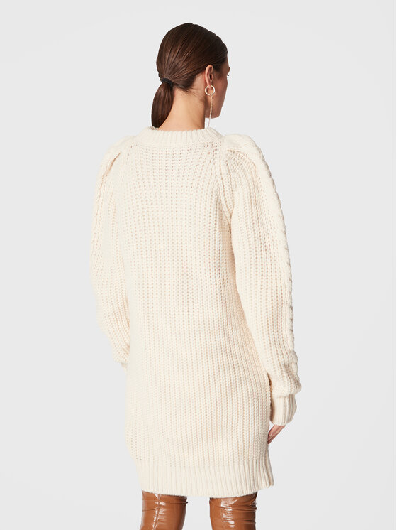 MVP Wardrobe MVP Wardrobe Pletena obleka Lexington MVPI2AK120.0XXXXXX Bež Slim Fit