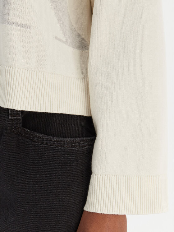 Calvin Klein Jeans Calvin Klein Jeans Светр Smooth LV047E304G Бежевий Regular Fit