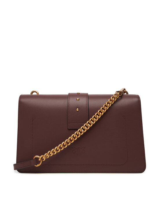 PINKO PINKO Torbica Love One Classic ST.CL Al 25-26 PLTT 105857 A0F1 Tamnocrvena