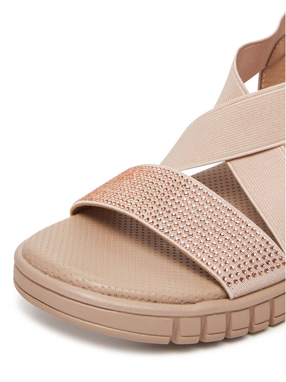 Clara Barson Clara Barson Sandalen R24AW02800 Beige