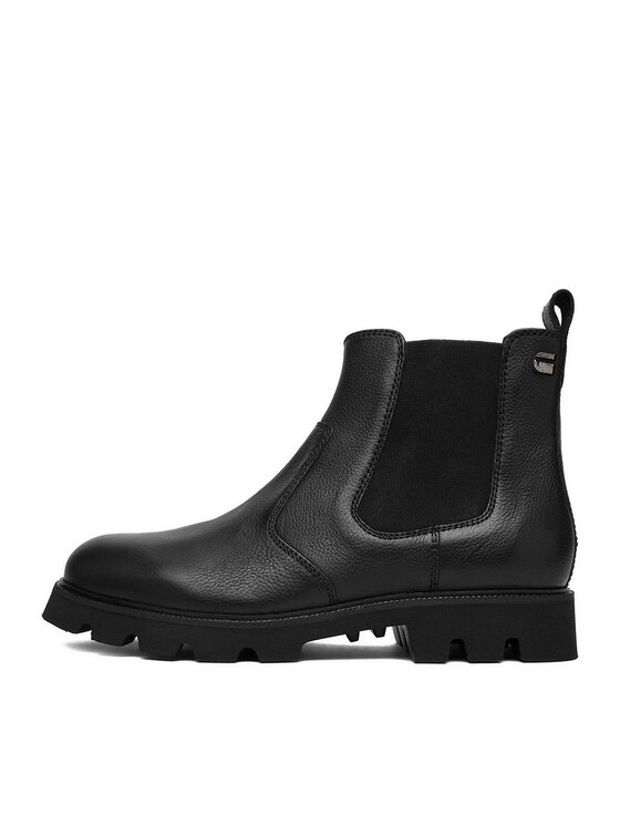 G-Star Raw G-Star Raw Botki EO-ROWHIDE-02 MI08 Czarny