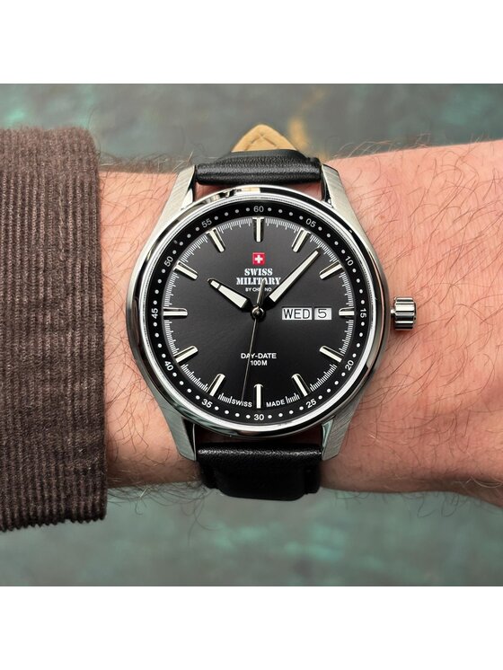 Swiss Military by Chrono Swiss Military by Chrono Hodinky SM34116.04 Černá