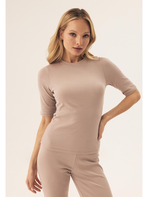 Esotiq Esotiq Halenka 42433 Béžová Regular Fit