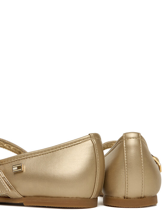 Tommy Hilfiger Tommy Hilfiger Балетки Ballerina T4A3-33930-0572 S Золотий