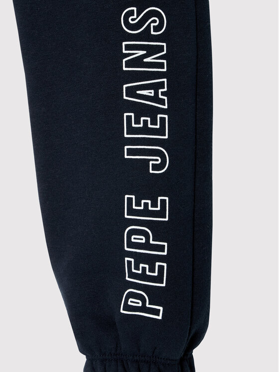 Pepe Jeans Pepe Jeans Spodnie dresowe Babette PG210713 Granatowy Regular Fit