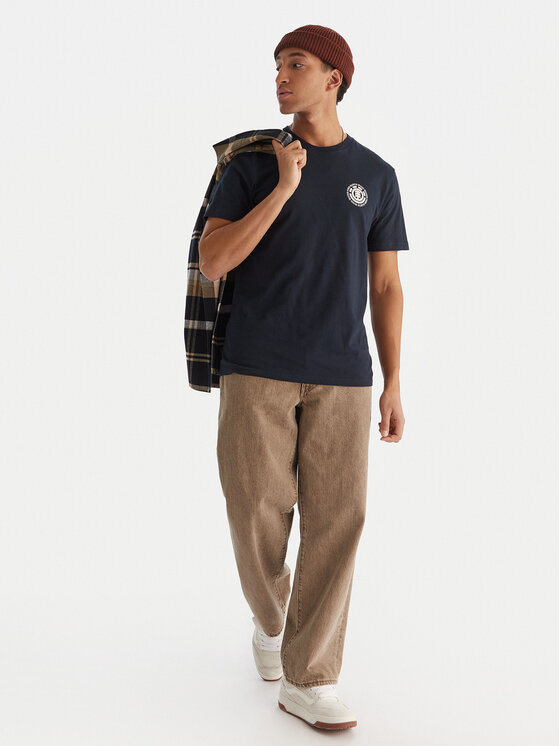 Element Element Тишърт Seal BP SS ELYZT00596 Тъмносин Regular Fit