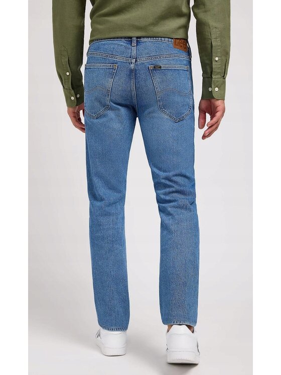 Lee Lee Jeansy Daren Zip Fly Niebieski Regular Fit
