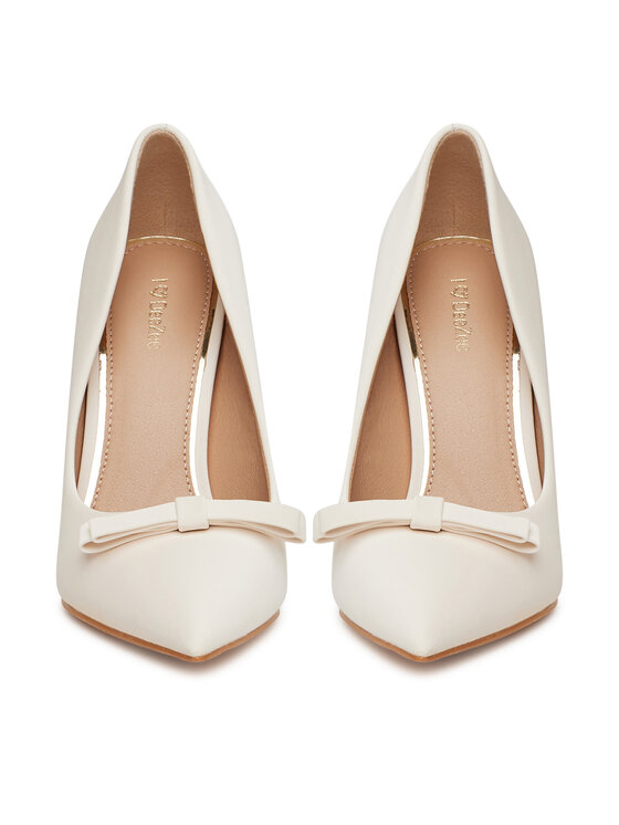 DeeZee DeeZee Pantofi cu toc subțire GAO-2312-6A Écru