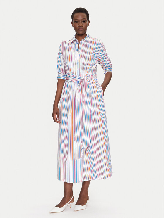 Luisa Spagnoli Luisa Spagnoli Сукня-сорочка Piastrella 542094 Кольоровий Regular Fit