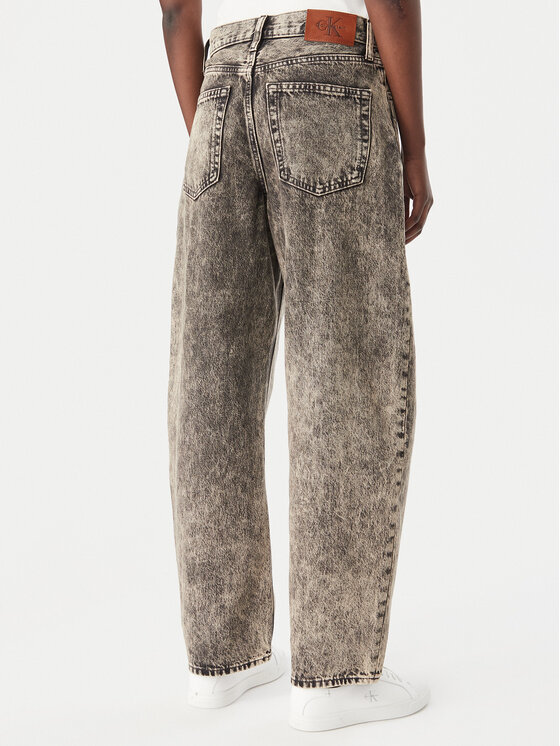 Calvin Klein Jeans Calvin Klein Jeans Jeansy LV047H745G Brązowy Barrel Fit