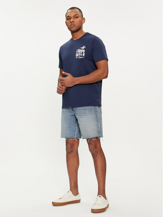 Levi's® Levi's® T-Shirt Classic Graphic 22491-1484 Granatowy Regular Fit