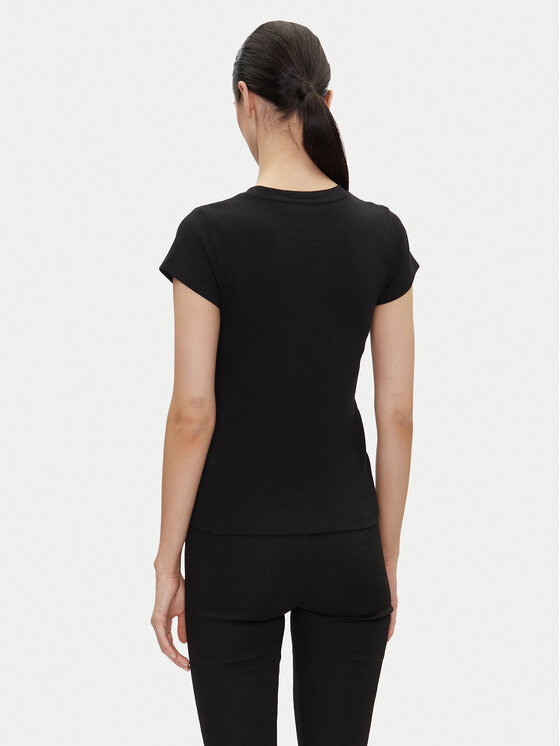 Pepe Jeans Pepe Jeans Тишърт PL506037 Черен Regular Fit