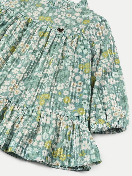 Mayoral Mayoral Vestito da giorno 2923 Verde Regular Fit