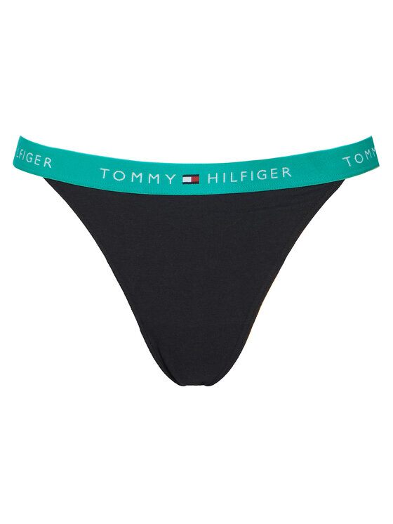 Tommy Hilfiger Tommy Hilfiger Stringu komplekts UW0UW06518 Melns