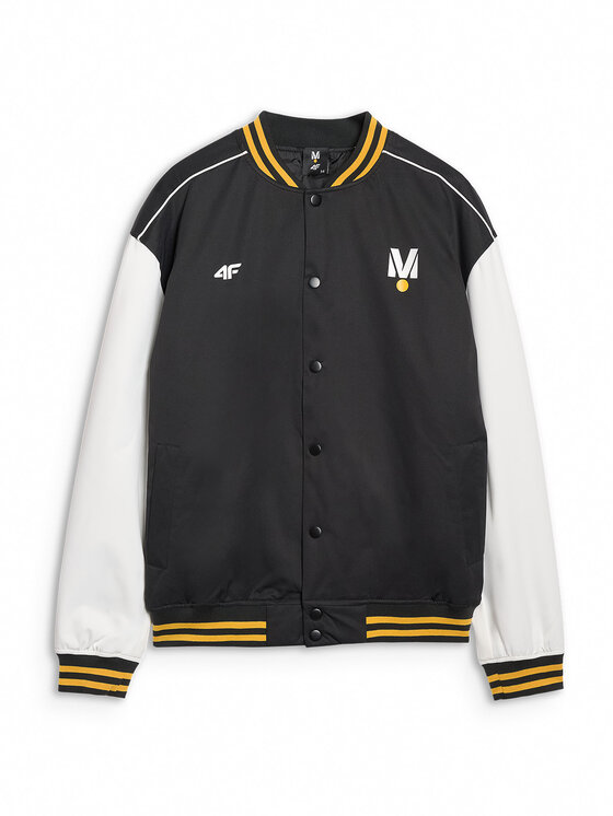 4F 4F Kurtka przejściowa TEAMWEAR Czarny Regular Fit