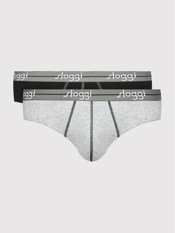 Sloggi Sloggi Komplet 2 par slipów 10206949 Czarny