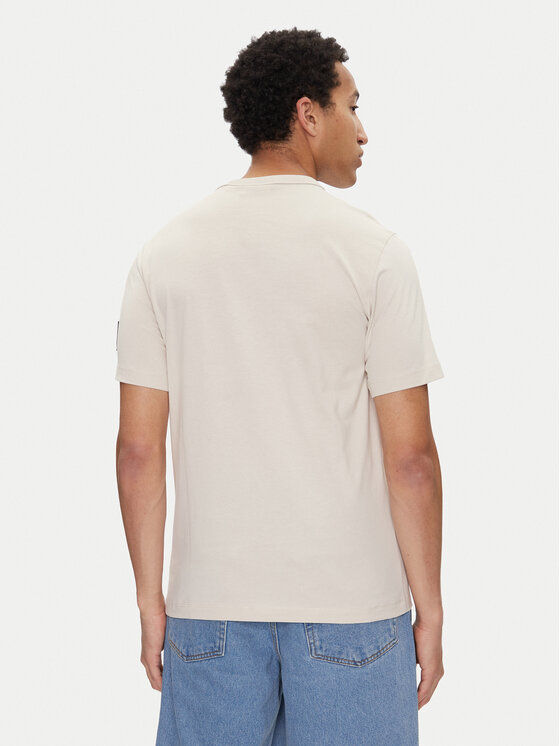 Calvin Klein Jeans Calvin Klein Jeans Marškinėliai J30J323484 Smėlio Regular Fit