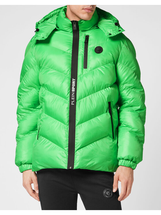 Plein Sport Plein Sport Kurtka zimowa 53 Zielony Regular Fit