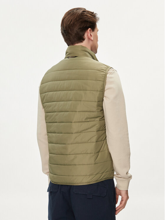 Napapijri Napapijri Vestă Acalmar NP0A4H8G Verde Regular Fit