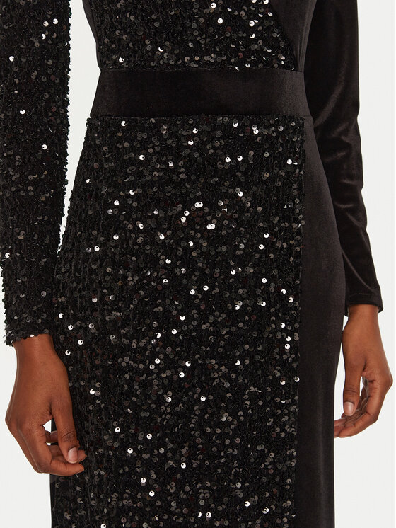 Rinascimento Rinascimento Õhtune kleit CFC0121945003 Must Regular Fit