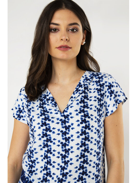 QUIOSQUE QUIOSQUE Halenka AQUAMARINE SHIRT Barevná Regular Fit