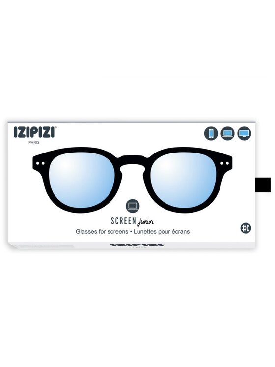 IZIPIZI IZIPIZI Okulary z filtrem blue light ScreenJ Czarny