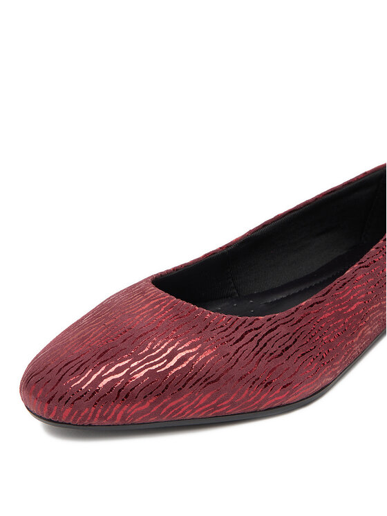 Lasocki Lasocki Balerinke CEO-RST-KAJA-04F Bordo rdeča