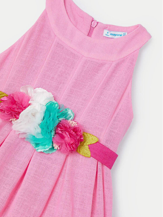 Mayoral Mayoral Vestito elegante 3959 Rosa Regular Fit