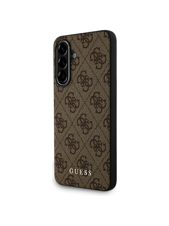 Guess Guess Etui na telefon Samsung Galaxy A56 Brązowy