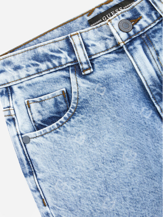 Guess Guess Blugi L4RA06 D45E0 Albastru Regular Fit