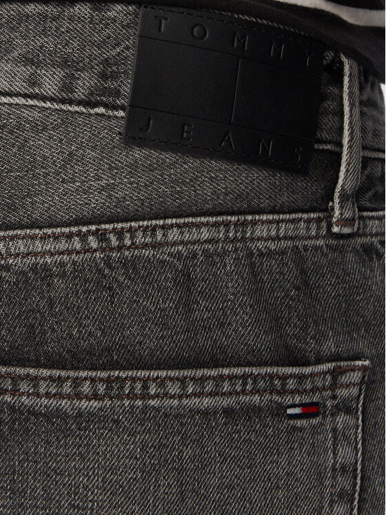Tommy Jeans Tommy Jeans Szorty jeansowe Otis DM0DM23066 Czarny Regular Fit