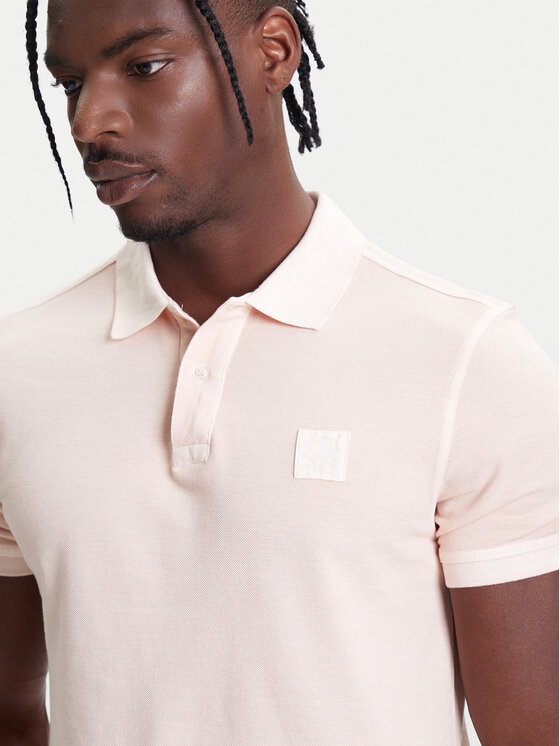 United Colors Of Benetton United Colors Of Benetton Polo 3089U302D Różowy Regular Fit