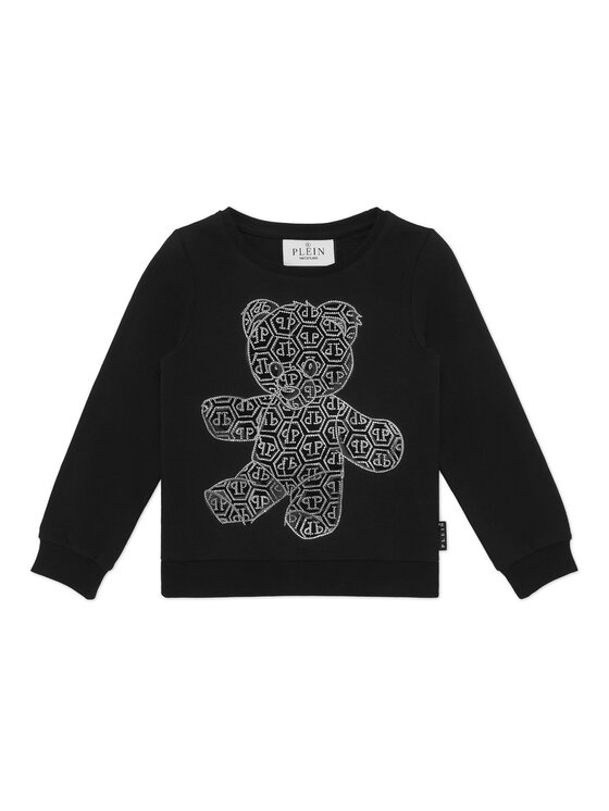 PHILIPP PLEIN PHILIPP PLEIN Bluza 20117 Czarny Regular Fit