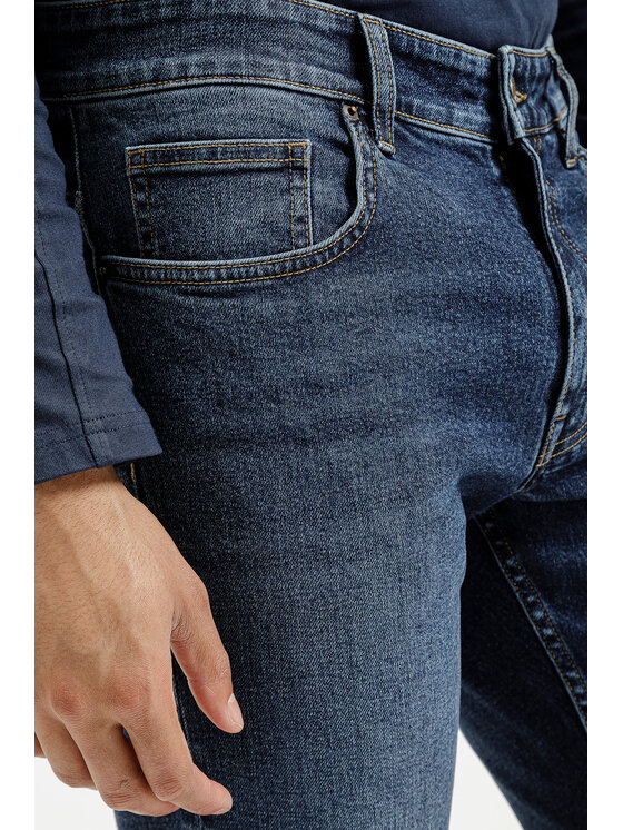 Cross Jeans Cross Jeans Jeansy C 132-177 Niebieski Straight Leg