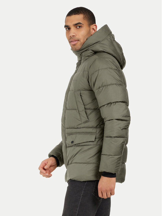 Didriksons Didriksons Žieminė striukė Fabio 505358 Žalia Regular Fit