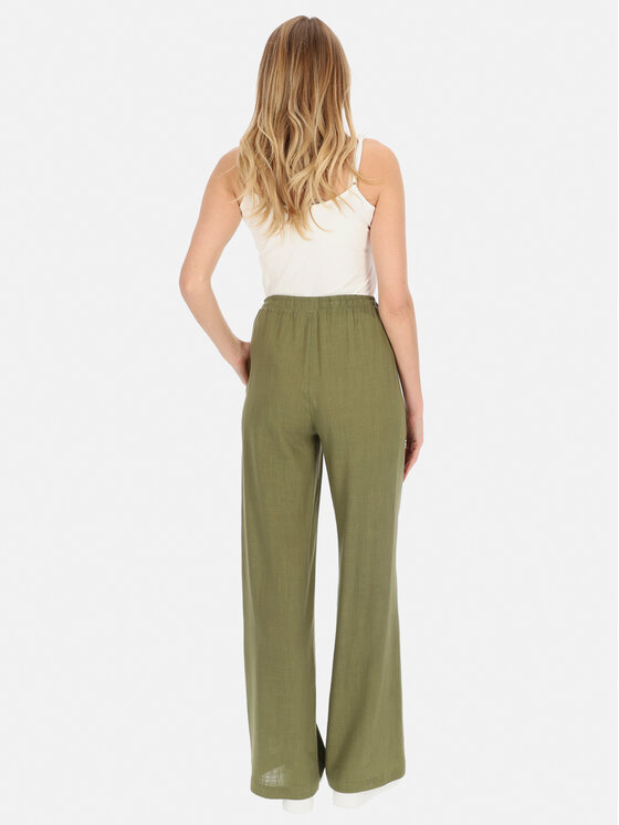 Potis & Verso Potis & Verso Spodnie materiałowe Pascal Khaki Loose Fit