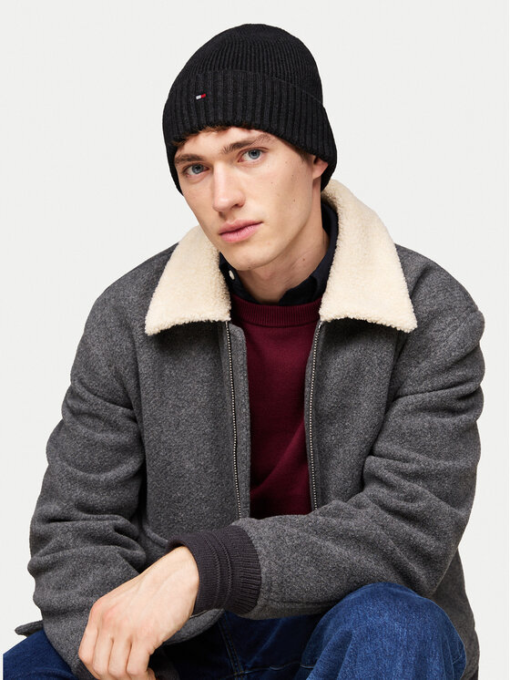 Tommy Hilfiger Tommy Hilfiger Шапка Flag AM0AM12796 Сив