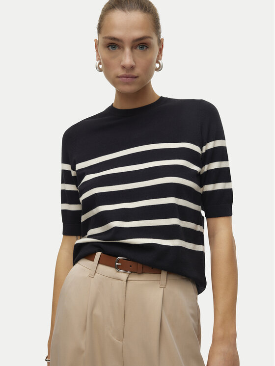 Vero Moda Vero Moda Džemper Saba 10306829 Crna Regular Fit