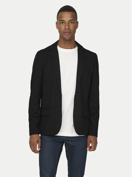 Only & Sons Only & Sons Sakoi Mark 22025851 Crna Slim Fit