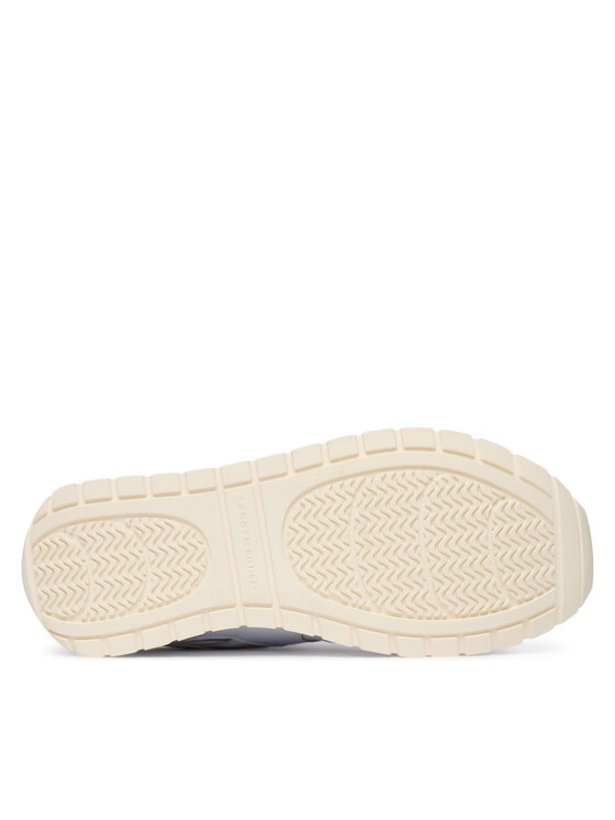 Tommy Hilfiger Tommy Hilfiger Sneakersy Th Modern Runner Mix Mat FW0FW09098 Bílá