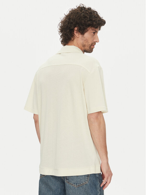 Liu Jo Liu Jo Cămașă QA5153 J4929 11001 Écru Regular Fit