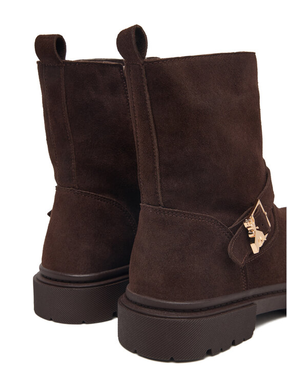 Patrizia Pepe Patrizia Pepe Stivaletti PK425.24 Marrone scuro