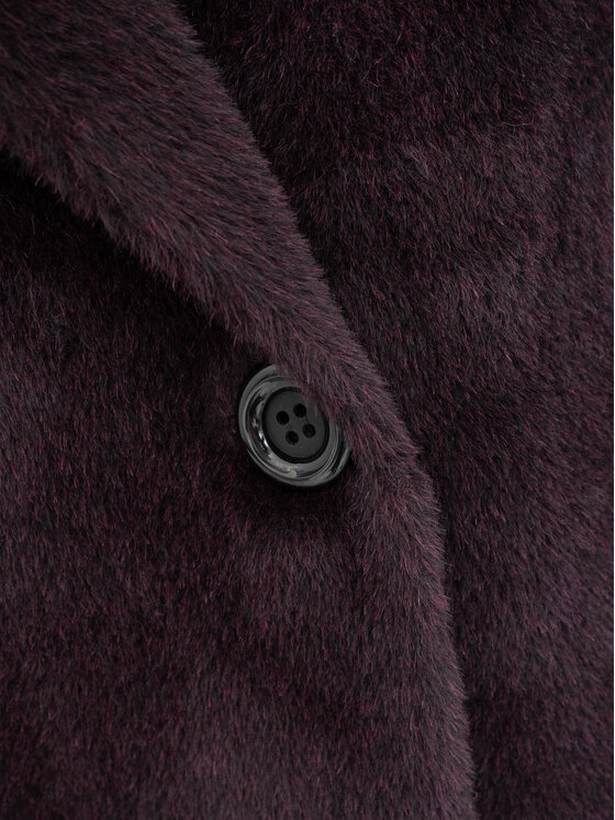 KMX Studio KMX Studio Płaszcz zimowy 186570024 Fioletowy Straight Fit