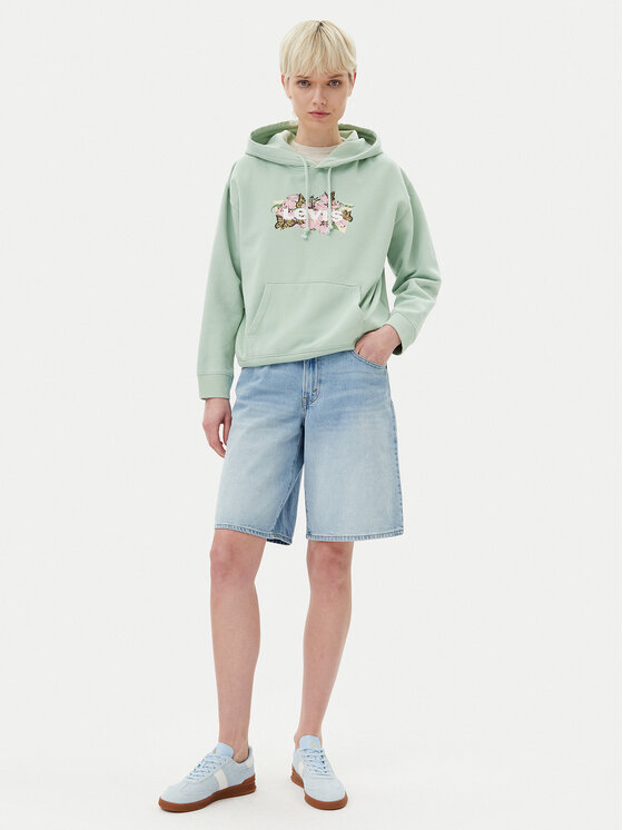 Levi's® Levi's® Pulóver Everyday A8801-0035 Zöld Regular Fit