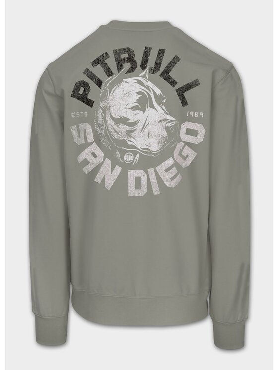 PITBULL PITBULL Bluza DOG SD Zielony Regular Fit