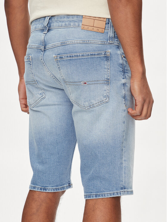 Tommy Jeans Jeansshorts Ronnie DM0DM18793 Blau Slim Fit | Modivo.de