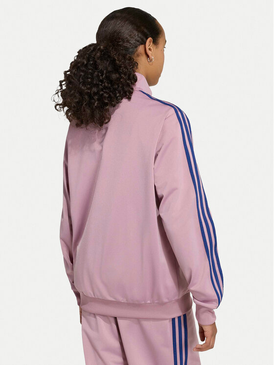 adidas adidas Світшот Firebird Loose Track HZ6641 Рожевий Regular Fit